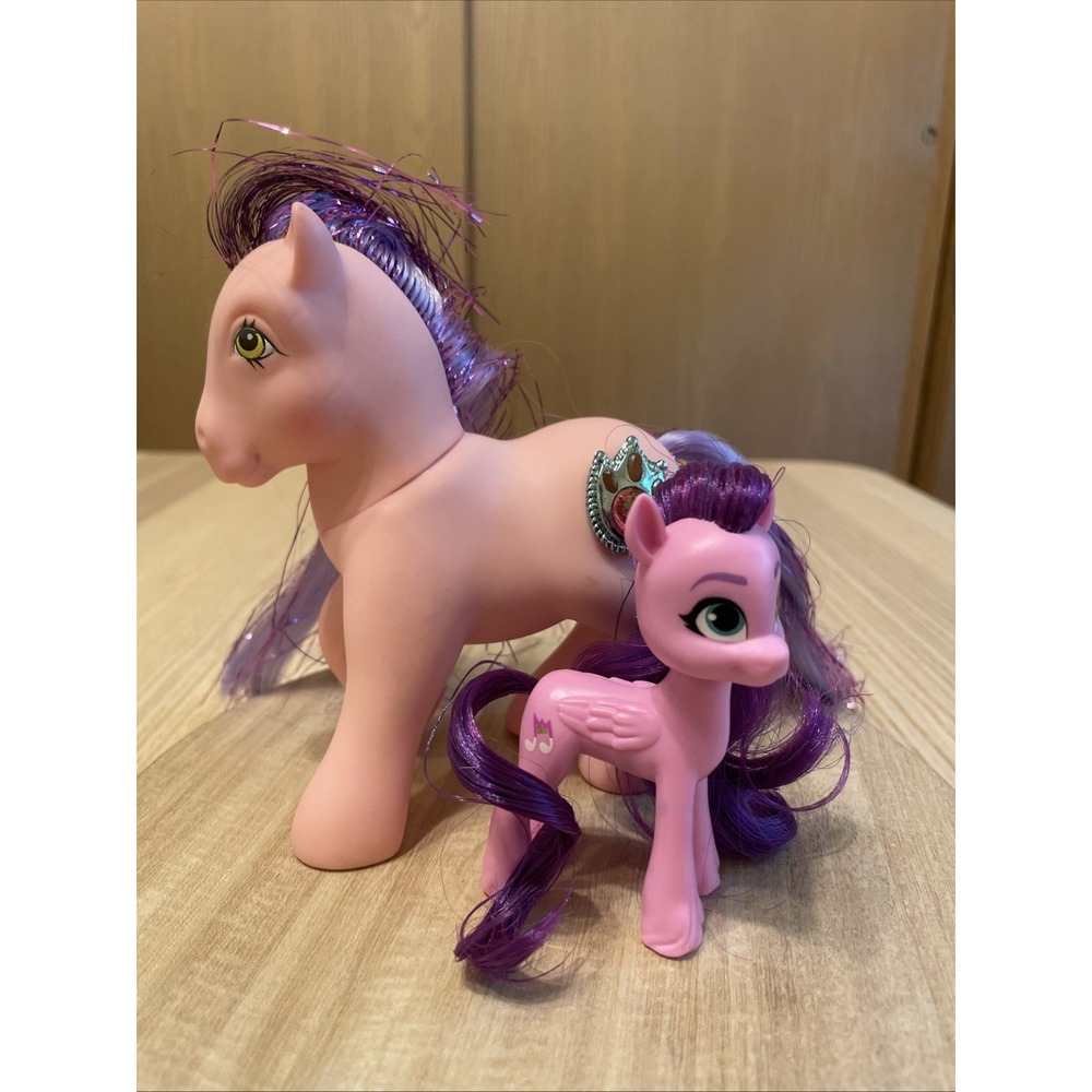 My Little Pony G1 Princess Dawn & Pip Petals Figure Lot Vintage Hasbro Pony